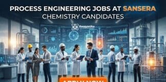 Process Engineering Jobs at Sansera | Chemistry Graduates Apply