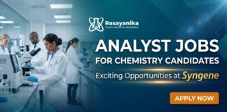 Entry-Level MSc Chemistry Analyst Jobs at Syngene, Apply Online Analyst Jobs at Syngene| Chemistry Graduates Apply Now