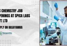 QC Chemistry Job Openings at Spica Labs Pvt Ltd - Apply on Rasayanika