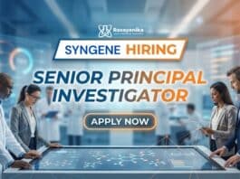 Syngene Careers: Senior Principal Investigator | Chemistry Jobs in Bangalore