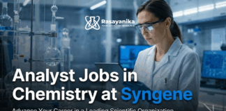 Analyst Jobs at Syngene | Chemistry Candidates Apply Now