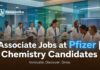 Associate MQA Downstream Jobs at Pfizer – Chemistry Apply Online Associate Jobs at Pfizer | Chemistry Graduates Apply Now