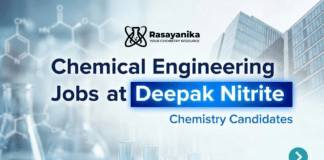 Chemical Engineering Jobs at  Deepak Nitrite | Apply Now