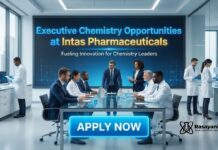 Executive Jobs at Intas | Chemistry Graduates Attend the Walk-In