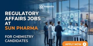 Regulatory Affairs Jobs at Sun Pharma |  Chemistry Grads Apply
