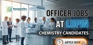 Officer Jobs at Lupin |  Chemistry Candidates | Apply Now