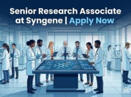 Syngene Careers: Senior Research Associate Jobs | Analytical Chemistry Graduates Apply Now