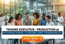 IFF Careers: Production Executive Role | Chemical Engineering Jobs