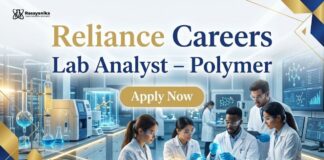  Reliance Careers: Lab Analyst – Polymer | BSc Chemistry Jobs