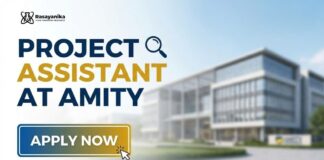 Amity Careers: Project Assistant Jobs | Apply Now