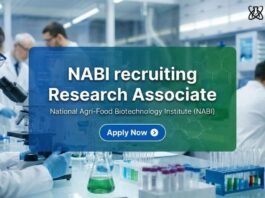 NABI Recruitment 2026: Research Associate Jobs |  Chemical Sciences Candidates Apply Now