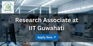 Research Associate Jobs at IIT Guwahati | Apply Now