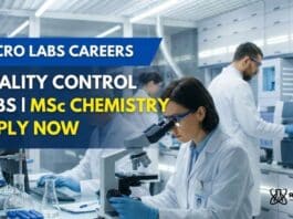 Micro Labs Careers: Quality Control Jobs | Apply Now