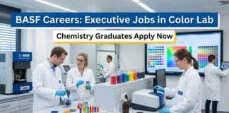 BASF Careers: Executive Jobs in Color Lab | Chemistry Graduates Apply Now