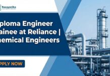 Engineer Trainee at Reliance | Chemical Engineers Apply Now Reliance Careers: Engineer Trainee | Chemical Engineering Jobs