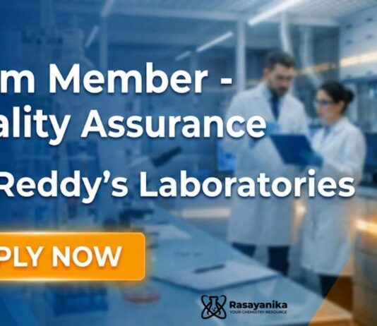 Dr. Reddy’s Careers: Quality Assurance Jobs | Apply Now