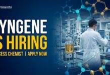 Chemist Jobs in Bangalore at Syngene | Apply Now