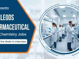 MSc Chemistry Jobs at Macleods Pharmaceuticals | Attend the Walk-In Interview