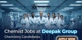 Chemist Jobs at Deepak Group | Chemistry Graduates Apply
