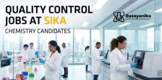 Quality Control Jobs at Sika | Chemistry Candidates | Apply Now