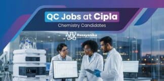 QC Jobs at Cipla | Chemistry Candidates | Apply Now