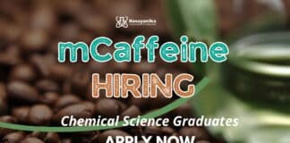 Regulatory Affairs Jobs at mCaffeine | MSc Chemistry Graduates Apply Now
