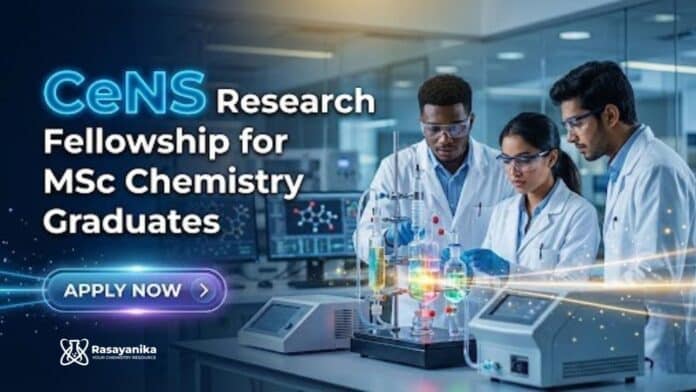 CeNS Admissions 2026 | PhD Programme Research Fellowship CeNS Admissions 2026 | PhD Programme Research Fellowship
