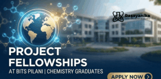 Fellowships at BITS Pilani | Chemistry Graduates Apply Now