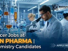 Officer Jobs at Sun Pharma | Chemistry Candidates Apply Now