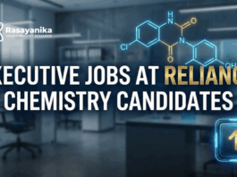 Executive Jobs at Reliance | Chemistry Candidates Apply Now