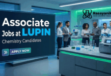 Lupin Hiring Associate – Production at Tarapur Plant Associate Jobs at Lupin | Chemistry Candidates | Apply Now