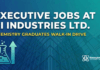 Executive Jobs at PI Industries Ltd | Chemistry Grads Walk-In