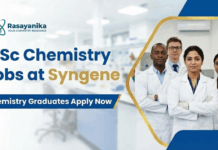 Syngene Hiring Chemistry Study Personnel for Bioanalytical Laboratory, Apply Online MSc Chemistry Jobs at Syngene | Chemistry Graduates Apply