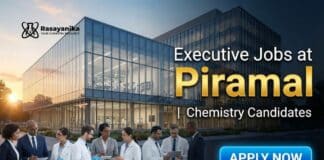 Executive Jobs at Piramal | Chemistry Candidates Apply Now