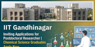 IIT Gandhinagar Recruitment: Postdoctoral Researcher | Apply Now