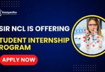 CSIR-NCL Recruitment: Government Chemistry Internship Program | Apply Now