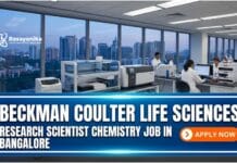 Research Scientist Chemistry Job in Bangalore | Beckman Coulter Life Sciences Research Scientist Chemistry Job in Bangalore | Beckman Coulter Life Sciences