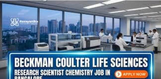 Research Scientist Chemistry Job in Bangalore | Beckman Coulter Life Sciences