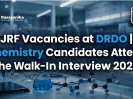 JRF Vacancies at Defence Laboratory Jodhpur | DRDO Walk-In Interview 2026 