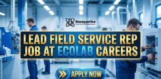 Chemistry Jobs at Ecolab | Apply for the Lead Field Service Rep Role 