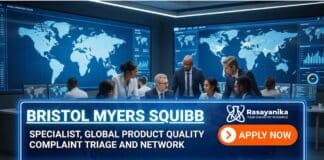 Quality Specialist Jobs at Bristol Myers Squibb | BSc Chemistry Candidates Apply Now