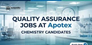 Apotex QA Job Openings for Chemistry Candidates, Apply Online Quality Assurance Jobs at Apotex | Chemistry Candidates | Apply