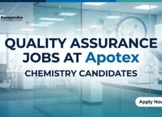 Apotex QA Job Openings for Chemistry Candidates, Apply Online Quality Assurance Jobs at Apotex | Chemistry Candidates | Apply