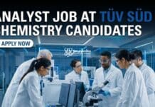LC-MS Data Interpretation Chemist Jobs at TÜV SÜD, Apply Now Analyst Job at TÜV SÜD | Chemistry Candidates | Apply Now