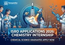 ISRO Applications 2026: Chemistry Internship | Apply Now