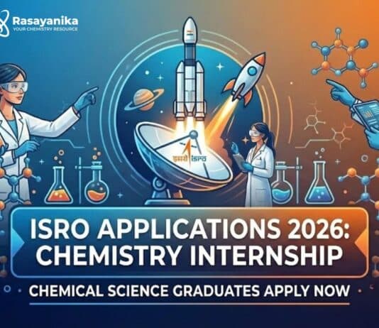 ISRO Applications 2026: Chemistry Internship | Apply Now