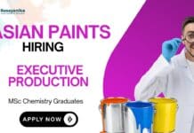 Asian Paints Careers: Executive Production | Apply Now