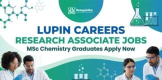 Lupin Careers: Research Associate Jobs | Apply Now