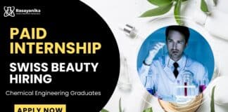 Paid Internship at Swiss Beauty | Chemical Engineers Apply Now Swiss Beauty Careers: Product Development Intern | Chemical Engineering Graduates Apply Now