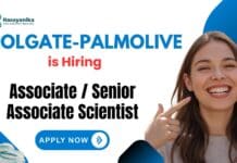 Colgate Careers India | Senior Scientist & Associate Roles | Chemistry Graduates Apply Now